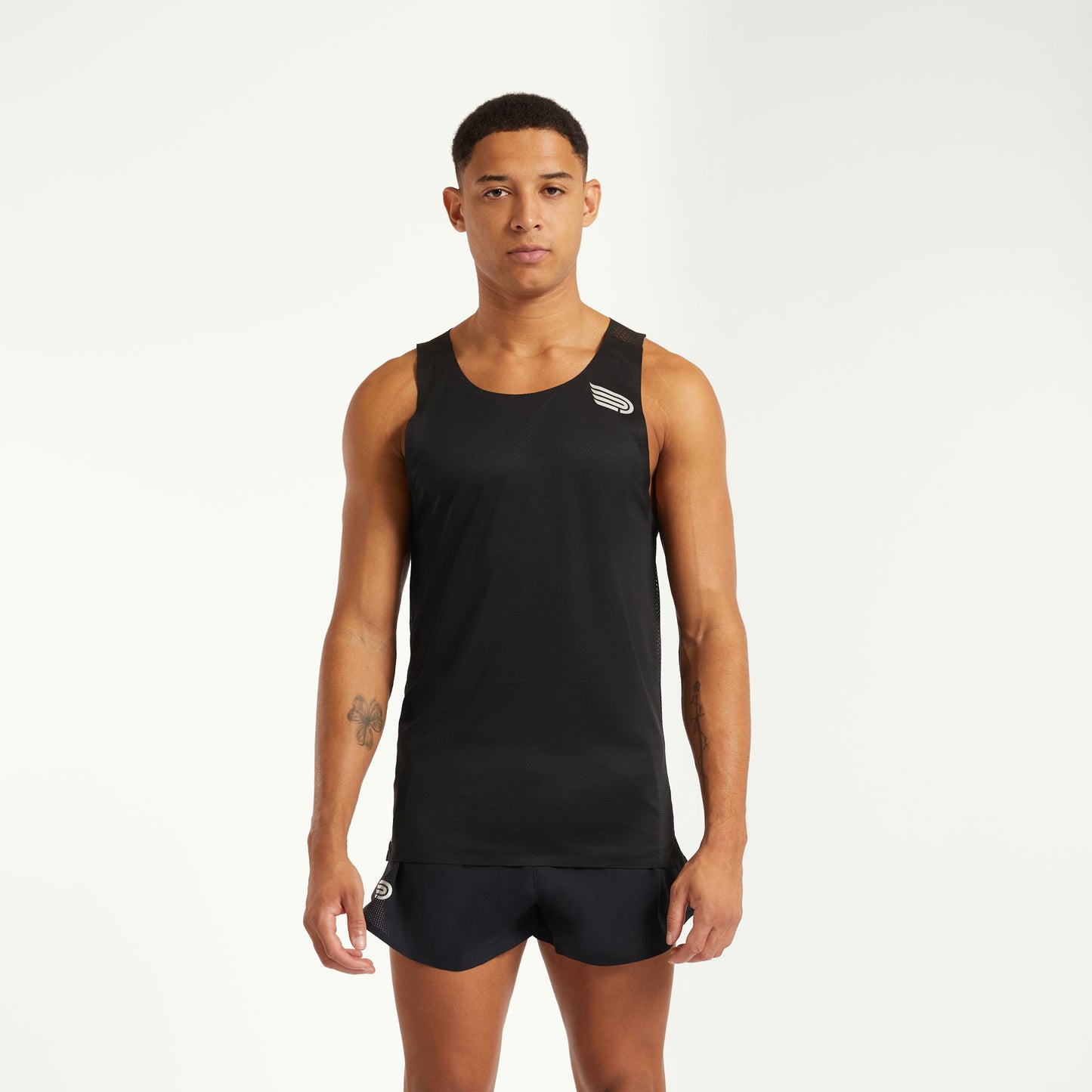 PRESSIO Run Elite Singlet - Herre - Svart