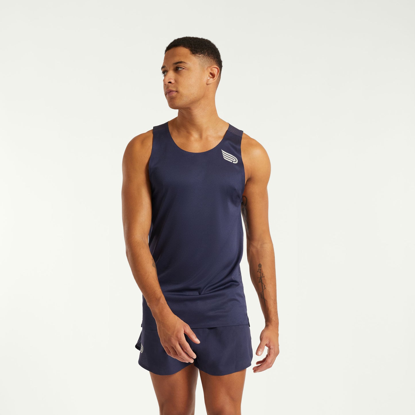 PRESSIO Run Elite Singlet - Herre - Marineblå