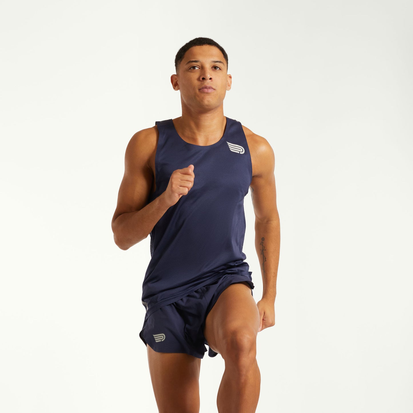 PRESSIO Run Elite Singlet - Herre - Marineblå