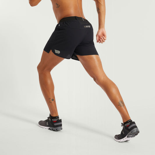 PRESSIO Run Elite 4.5" Short - Herre - Svart