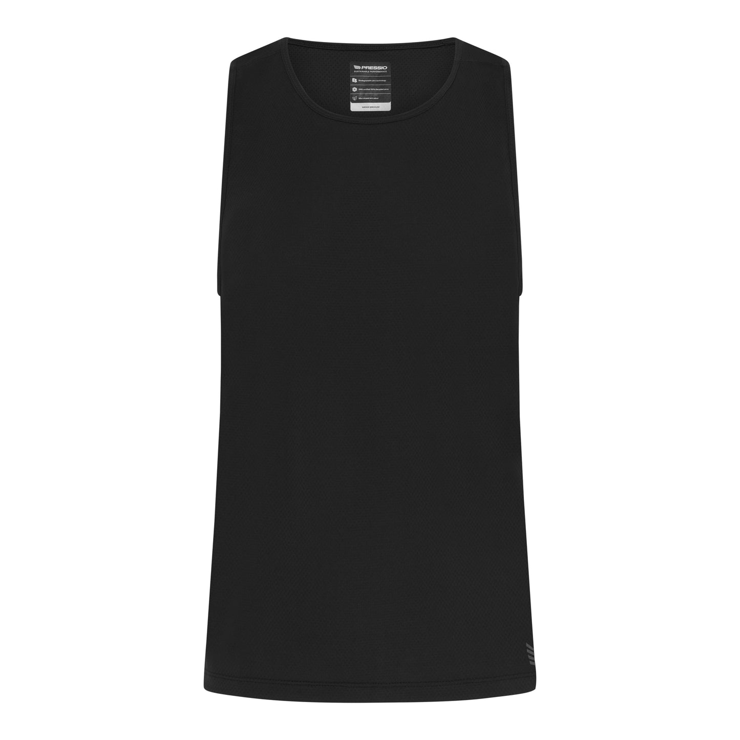 PRESSIO Sustain Singlet - Herre - Svart