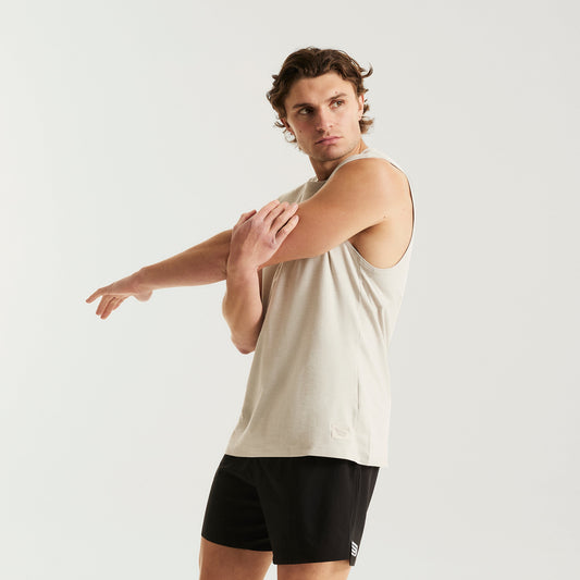 PRESSIO Recon Tank - Herre - Lysegrå