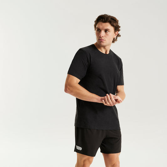 PRESSIO Recon Kortermet T-skjorte - Herre - Svart