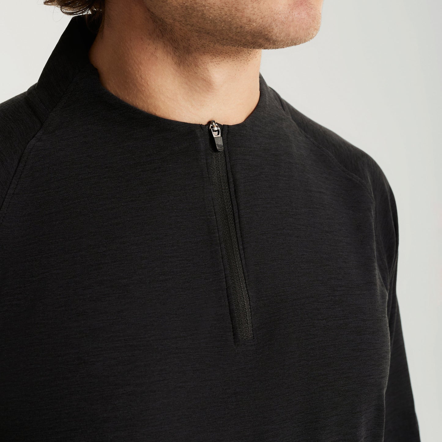 Pressio Recon 1/4 Zip - Herre - Svart