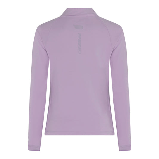 PRESSIO Perform Thermal 1/4 Zip - Dame - Misty Rose