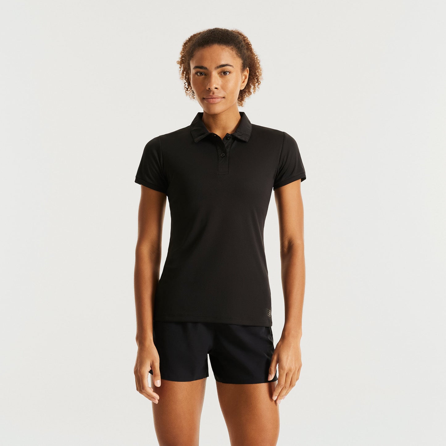 PRESSIO Sustain Polo - Dame - Svart