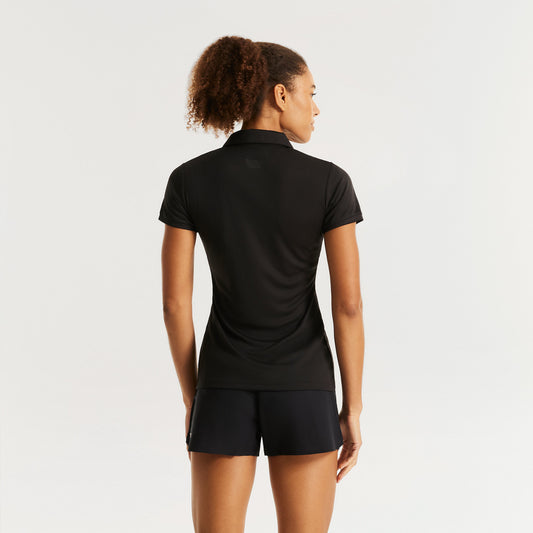 PRESSIO Sustain Polo - Dame - Svart