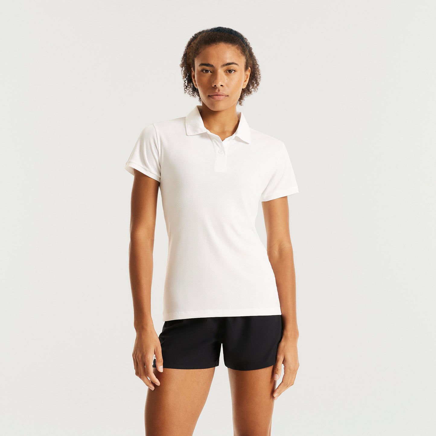 PRESSIO Sustain Polo - Dame - Hvit