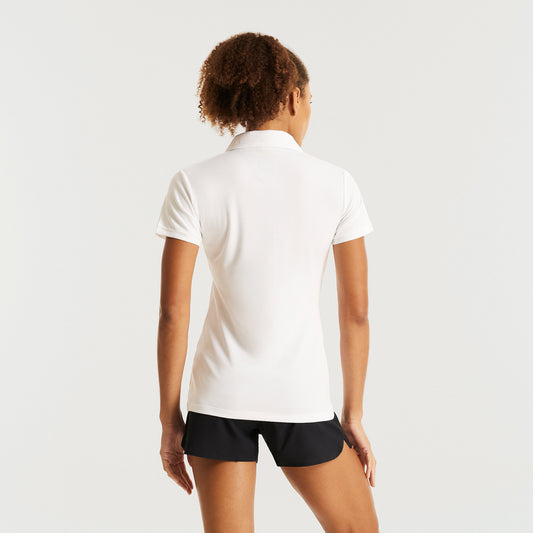 PRESSIO Sustain Polo - Dame - Hvit