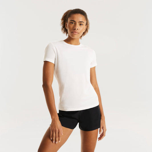 PRESSIO Sustain Kortermet T-skjorte - Dame - Hvit