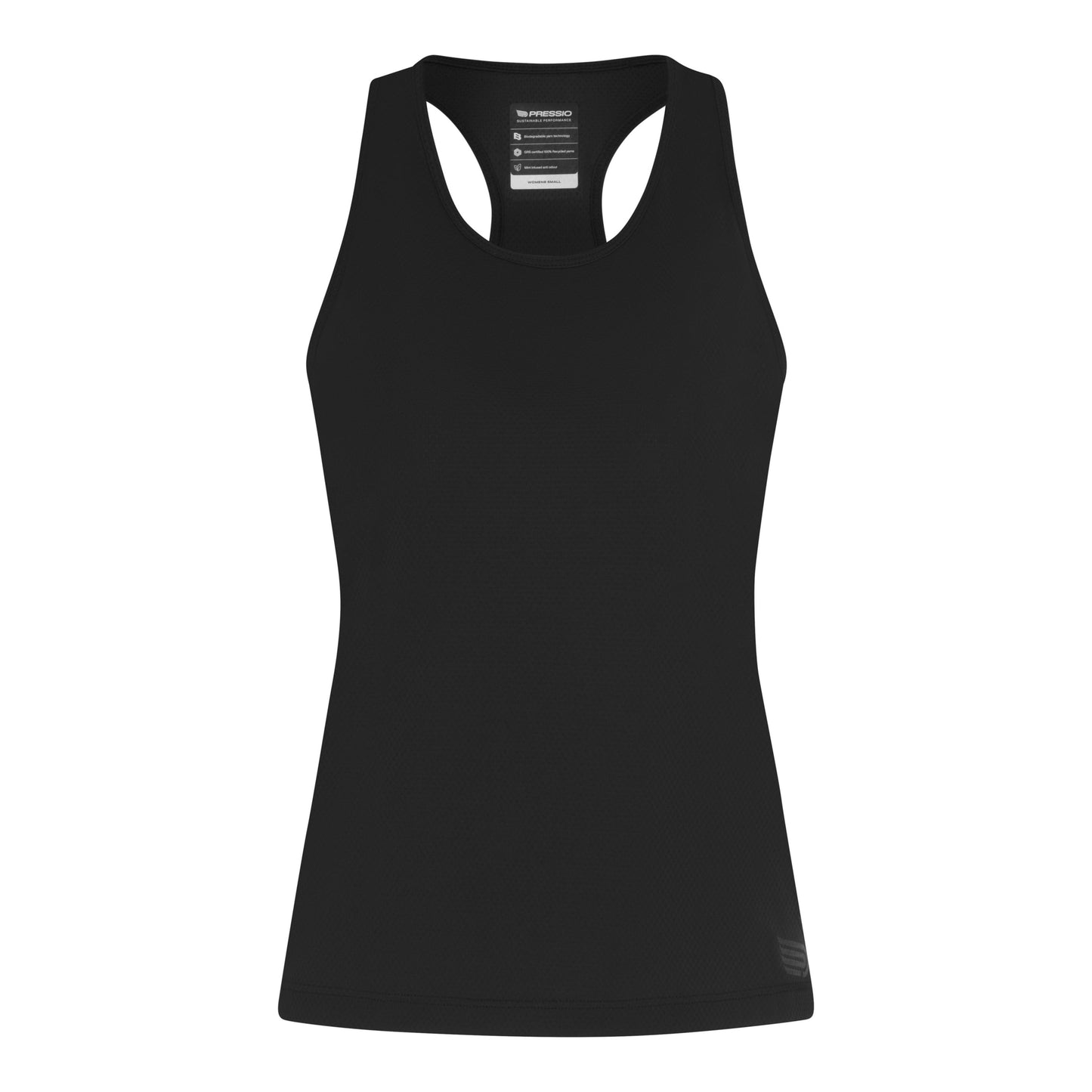 PRESSIO Sustain Singlet - Dame - Svart