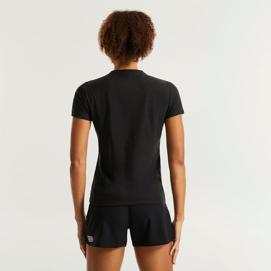 PRESSIO Recon Kortermet T-skjorte - Dame - Svart