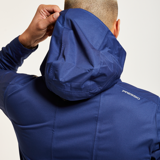 PRESSIO Ecotect 3L Vanntett Jakke - Herre - Marineblå