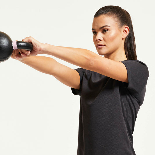 PRESSIO Core Kortermet T-skjorte - Dame - Svart