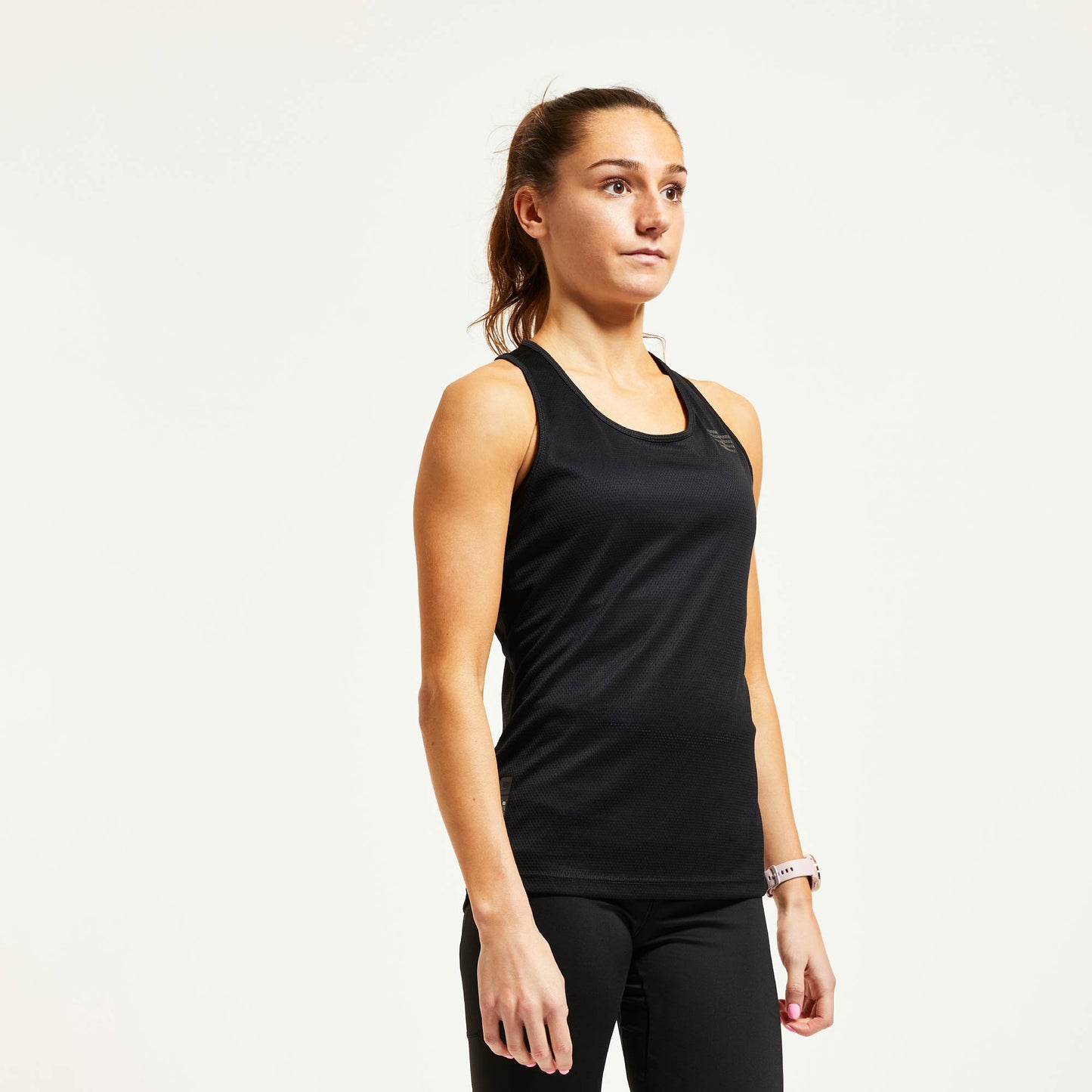 PRESSIO Hāpai Singlet - Dame - Svart