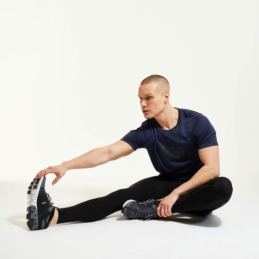 PRESSIO Hāpai Kortermet T-skjorte - Herre - Marineblå