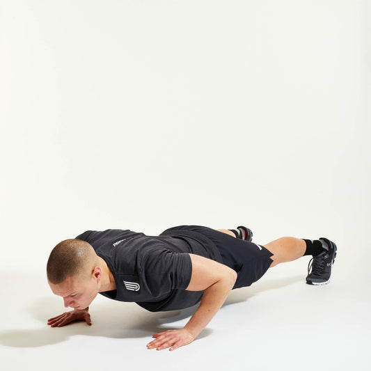 PRESSIO Core Kortermet T-skjorte - Herre - Marineblå