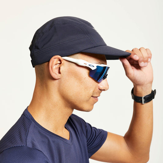 PRESSIO Run Cap - Marineblå