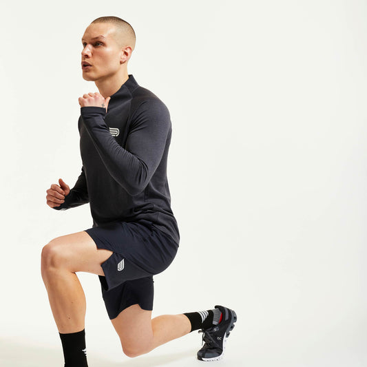 PRESSIO Core 1/4 Zip - Herre - Marineblå