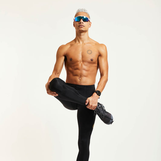 PRESSIO BIO Løpetights - Herre - Svart