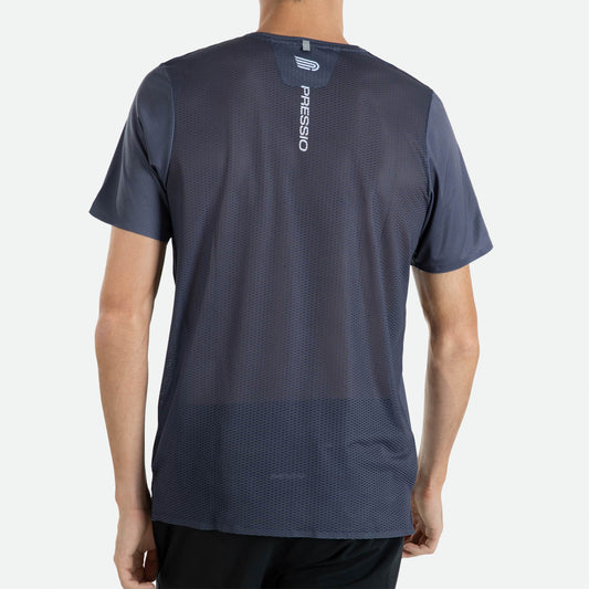 PRESSIO Ārahi Kortermet T-skjorte - Herre - Grå