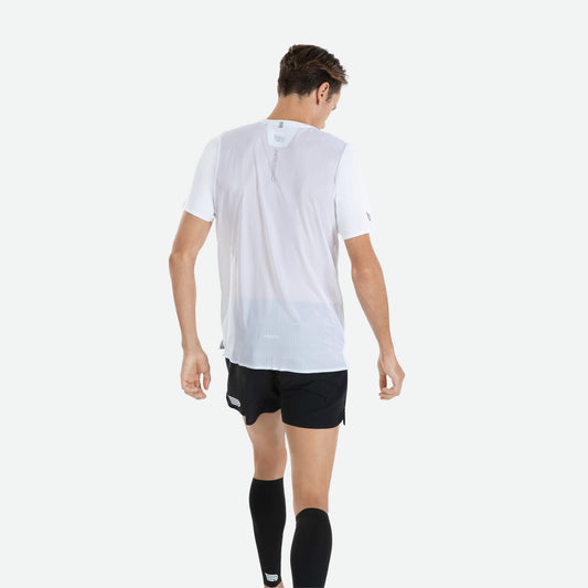 PRESSIO Ārahi Kortermet T-skjorte - Herre - Hvit