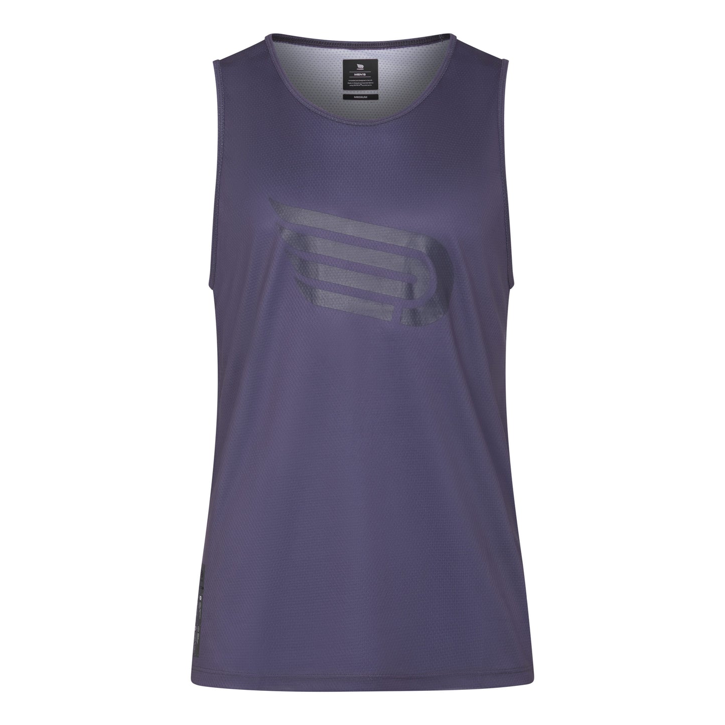 PRESSIO Hāpai Singlet - Herre - Mørkegrå