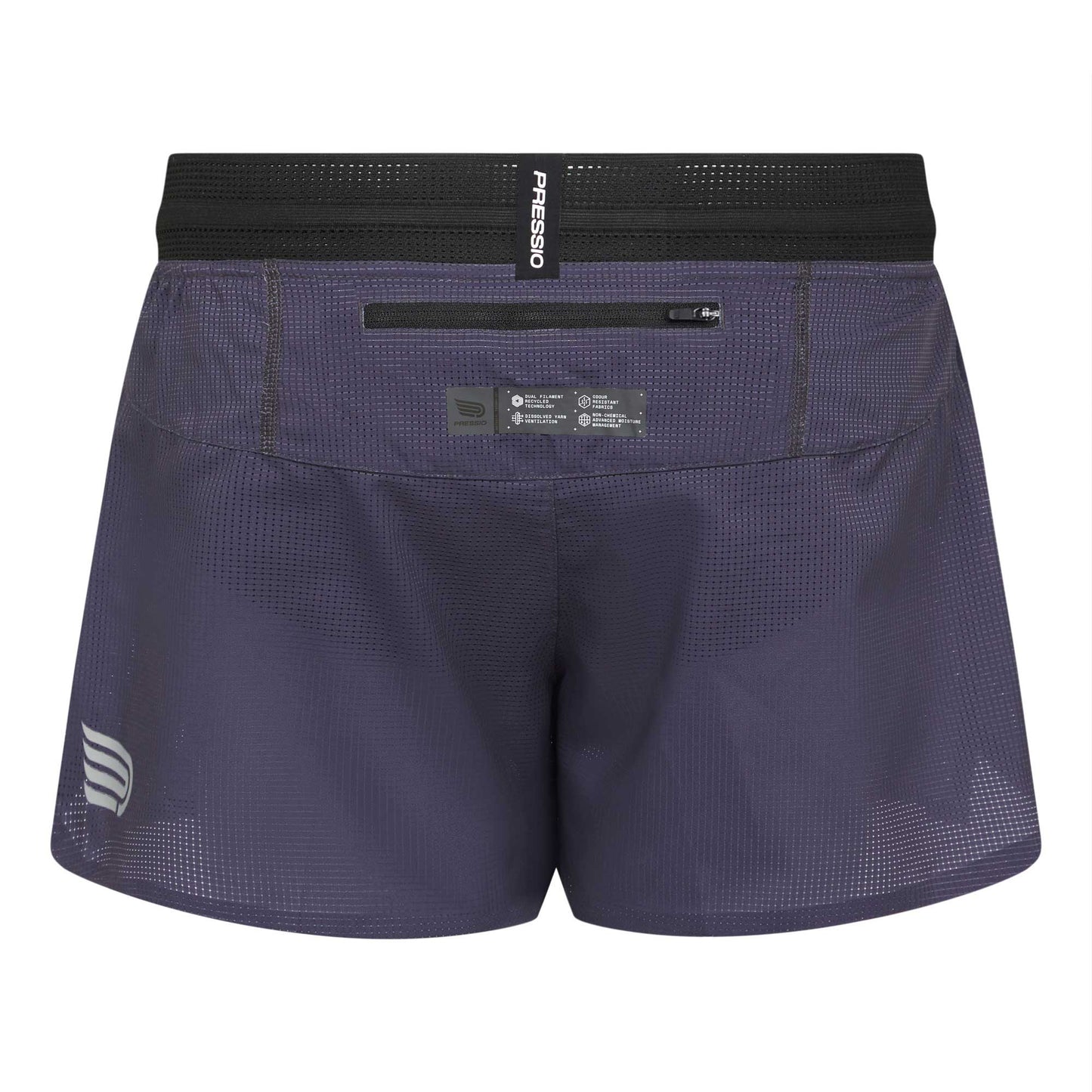 PRESSIO Ārahi 3" Shorts - Dame - Mørkegrå