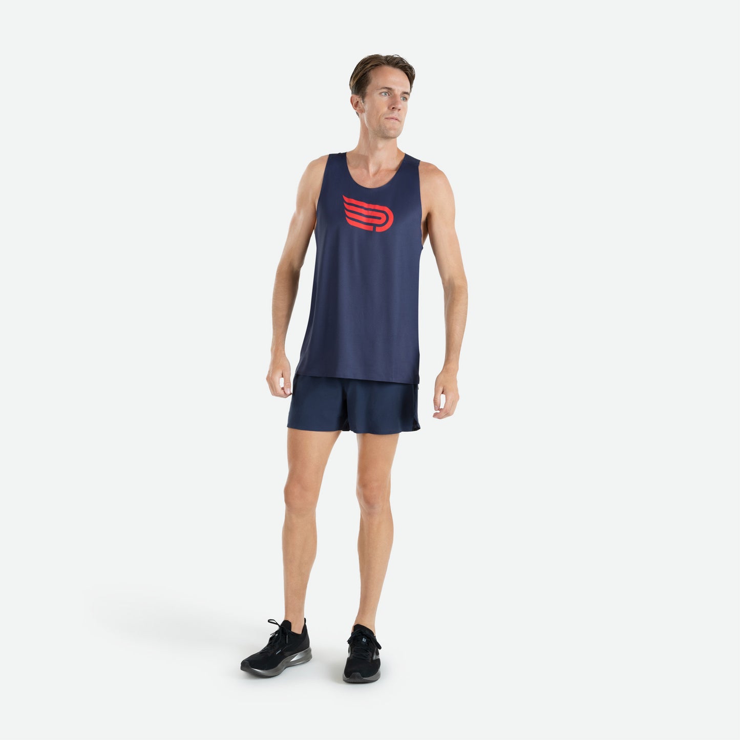 PRESSIO Ārahi Singlet - Herre - Marineblå