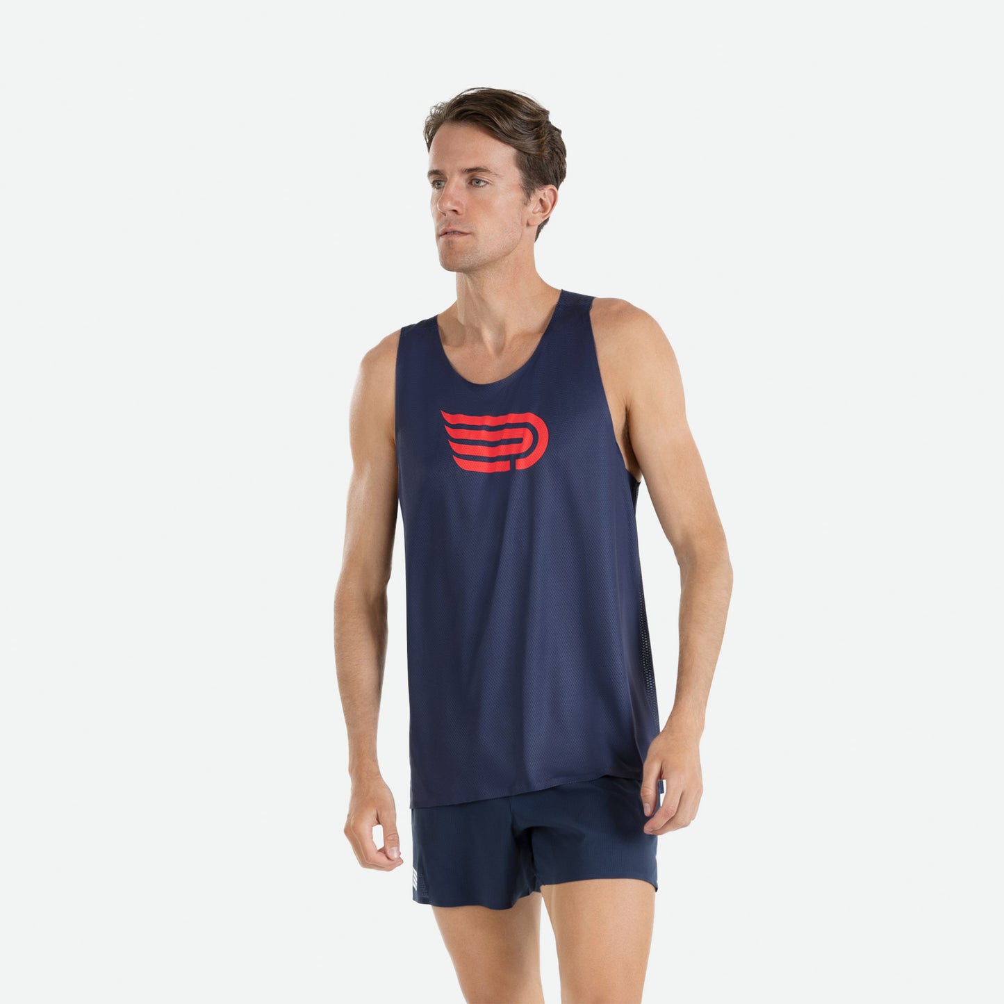 PRESSIO Ārahi Singlet - Herre - Marineblå