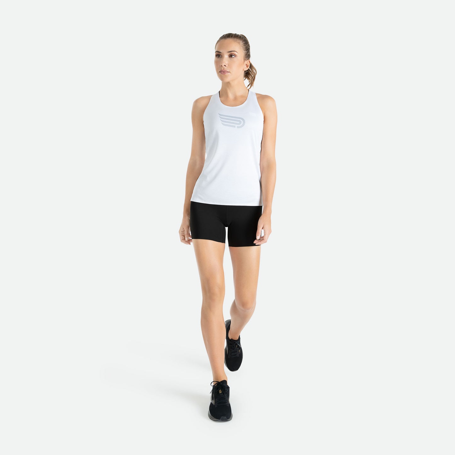 PRESSIO Ārahi Singlet - Dame - Hvit