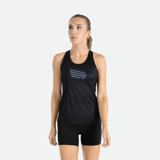 PRESSIO Ārahi Singlet - Dame - Svart
