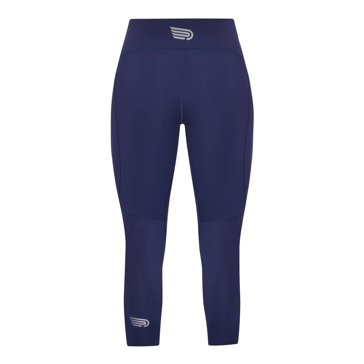 Pressio RE 7/8 tights for dame i fargen marineblå. Mid-rise. Bilde tatt bakfra.