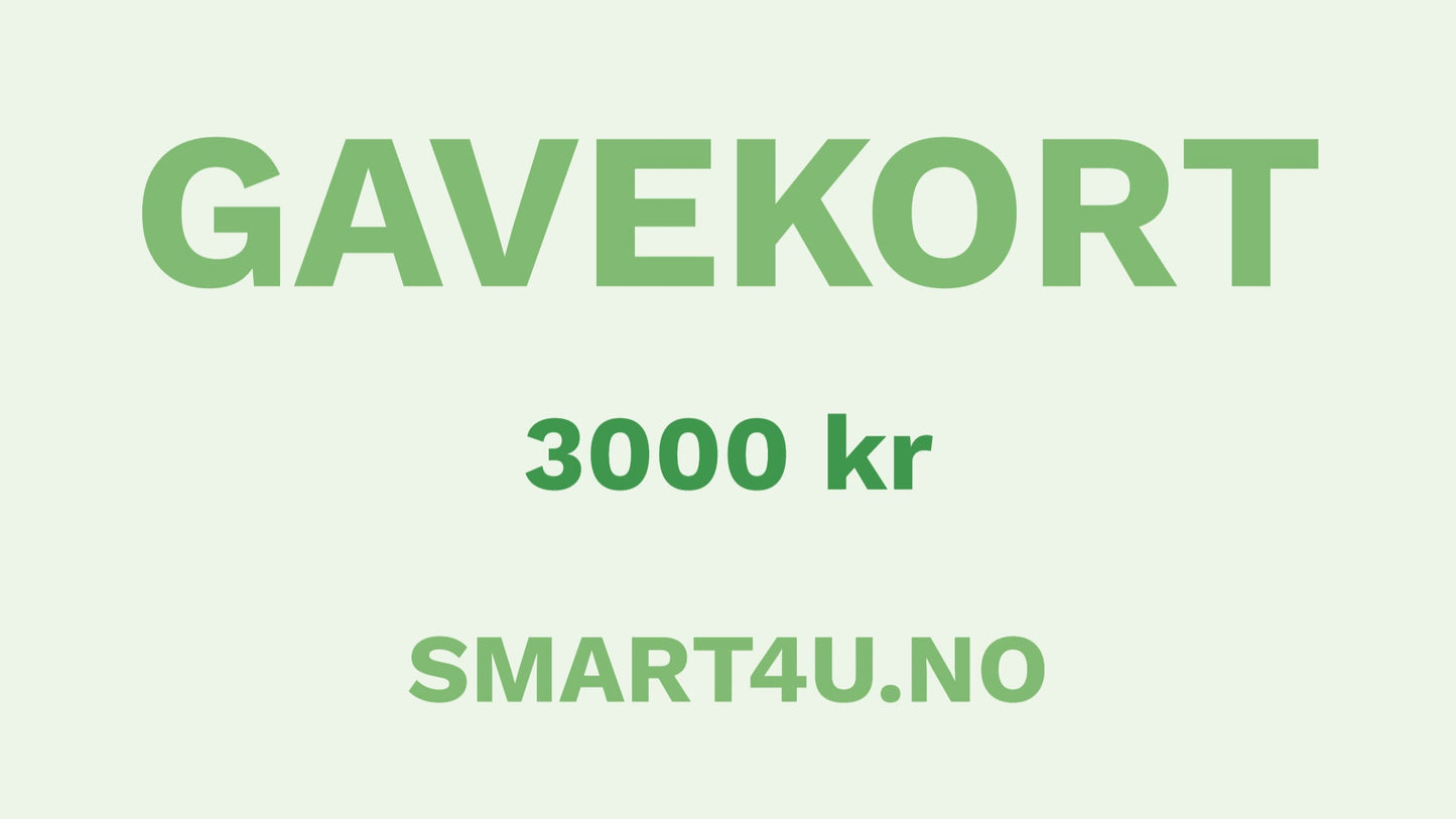 SMART4U.NO Gavekort