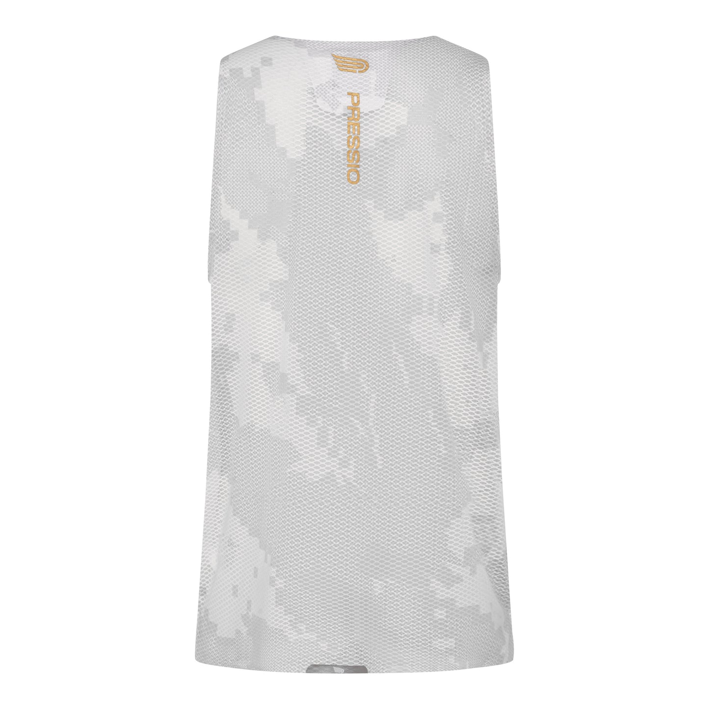 PRESSIO Run Elite Singlet - Herre - Hvit Camo