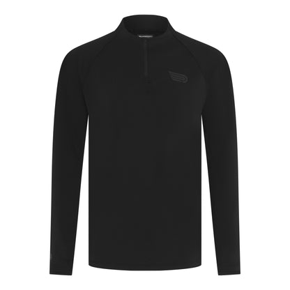 PRESSIO Perform Thermal 1/4 Zip - Herre - Svart
