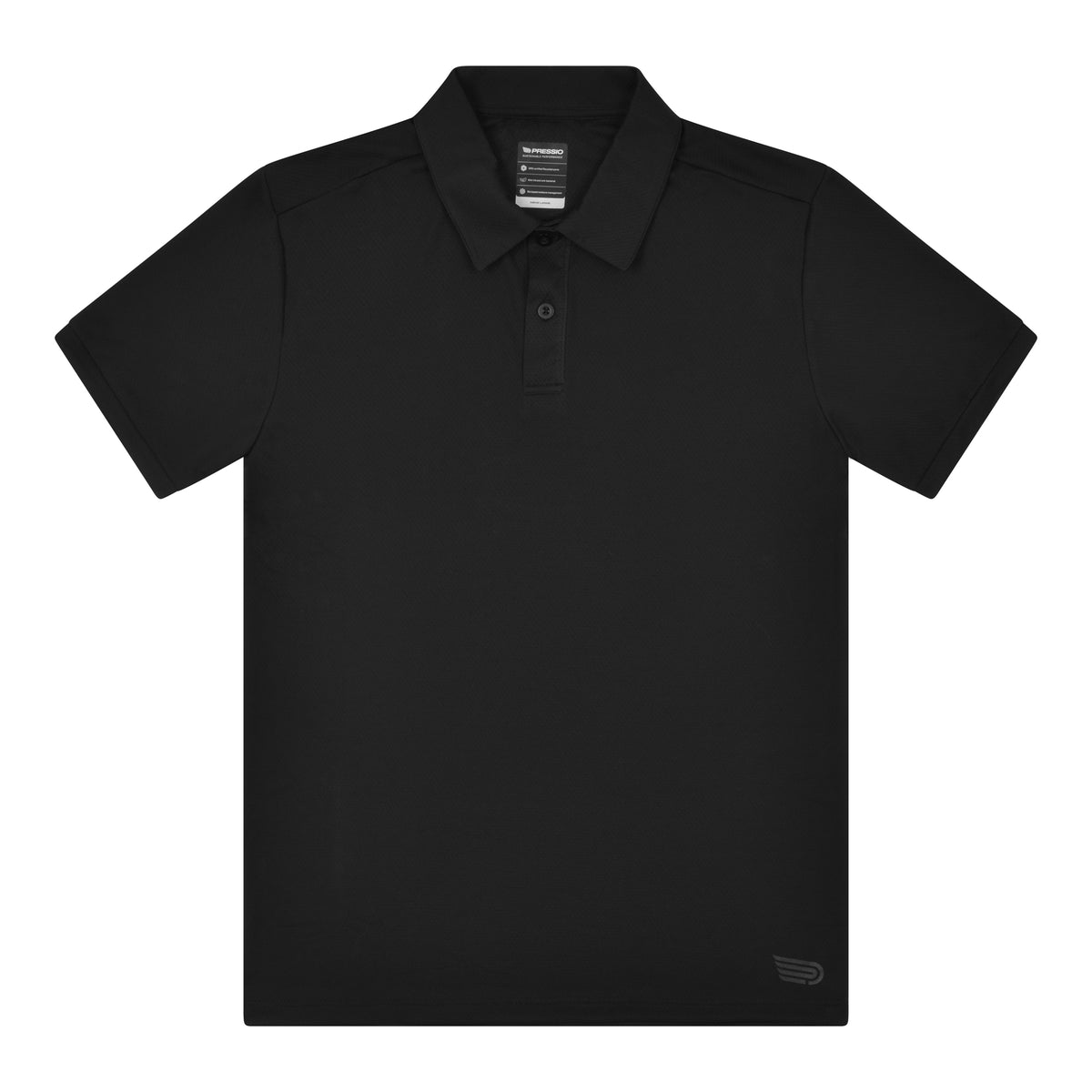 Pressio Sustain Polo - Herre - Svart