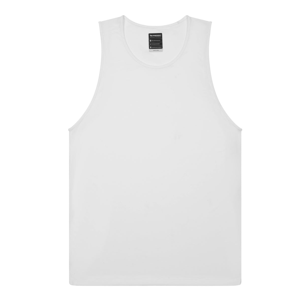 Pressio Sustain Singlet - Herre - Hvit