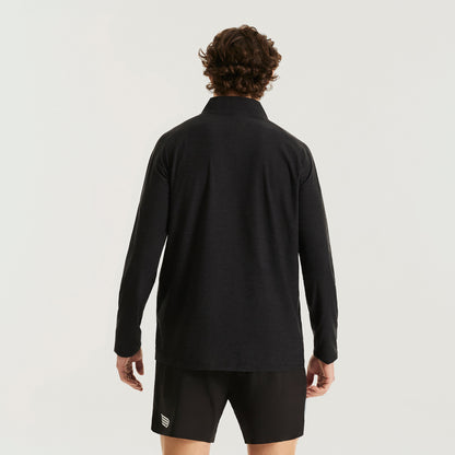 Pressio Recon 1/4 Zip - Herre - Svart