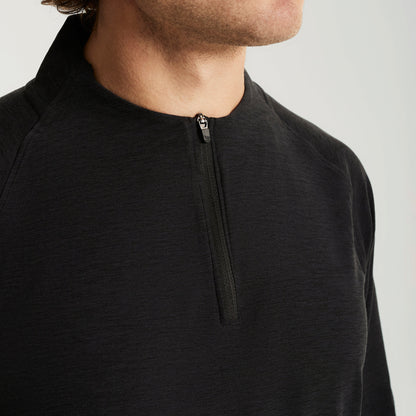 Pressio Recon 1/4 Zip - Herre - Svart