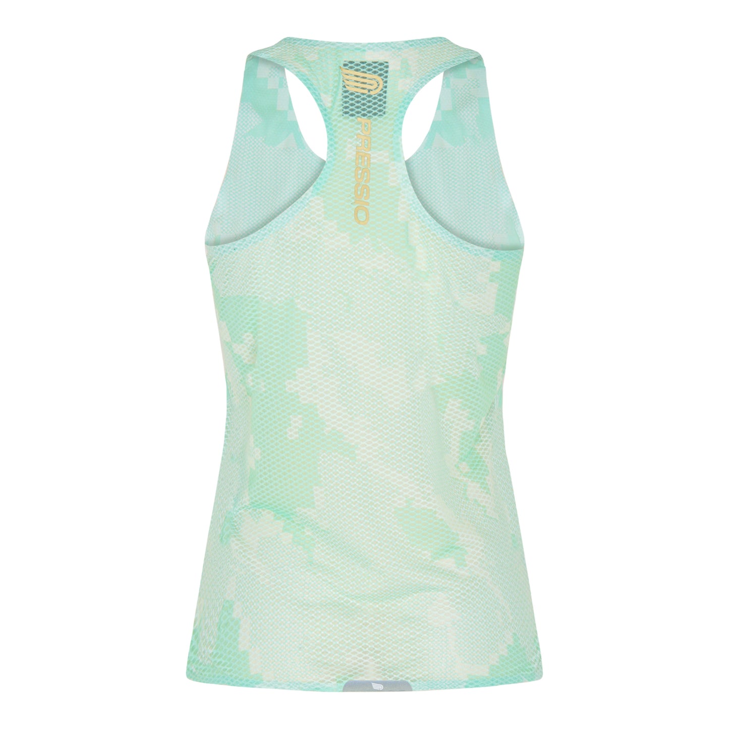 PRESSIO Run Elite Singlet - Dame - Mint Camo