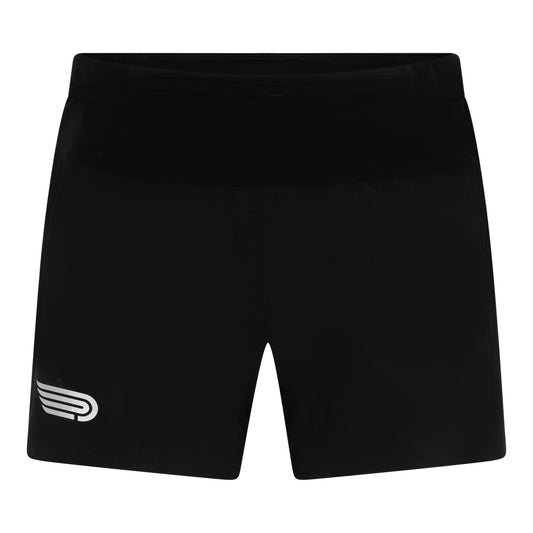 Pressio Sherpa shorts til dame i svart. Bilde av forside.