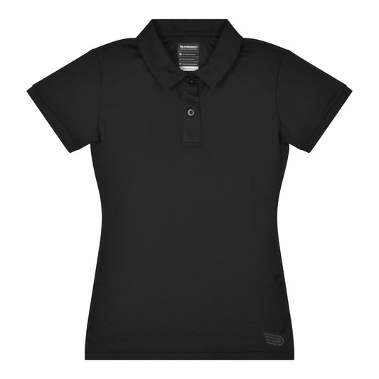 PRESSIO Sustain Polo - Dame - Svart