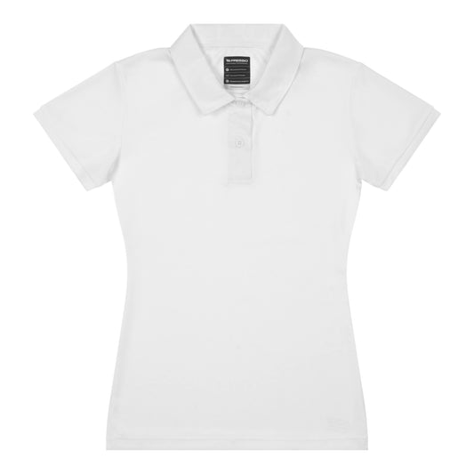 PRESSIO Sustain Polo - Dame - Hvit