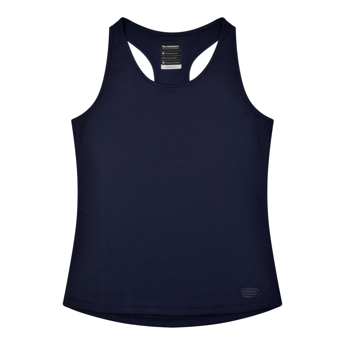 Pressio Sustain Singlet - Dame - Marine Blå
