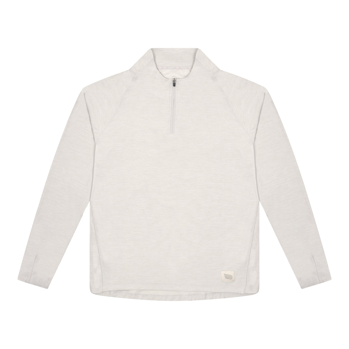 Pressio Recon 1/4 Zip - Dame - Lyse Grå