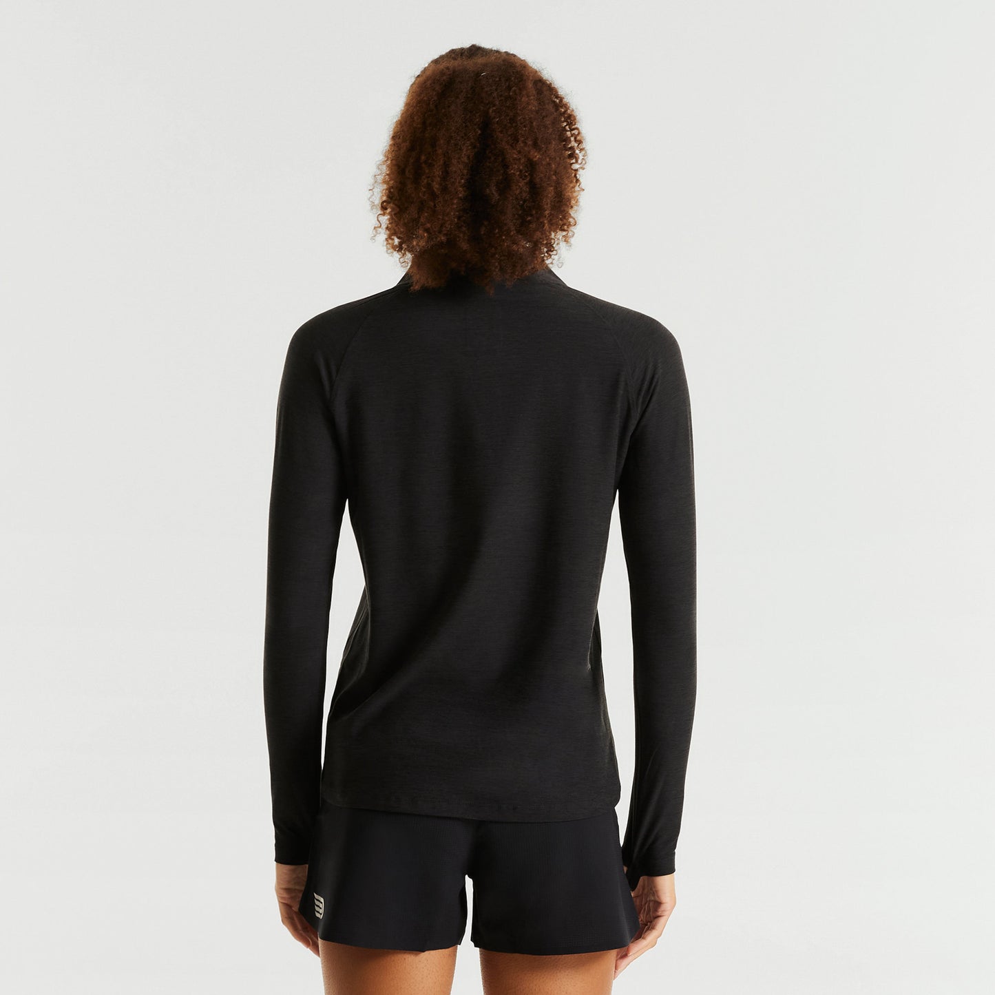 Pressio Recon 1/4 Zip - Dame - Svart