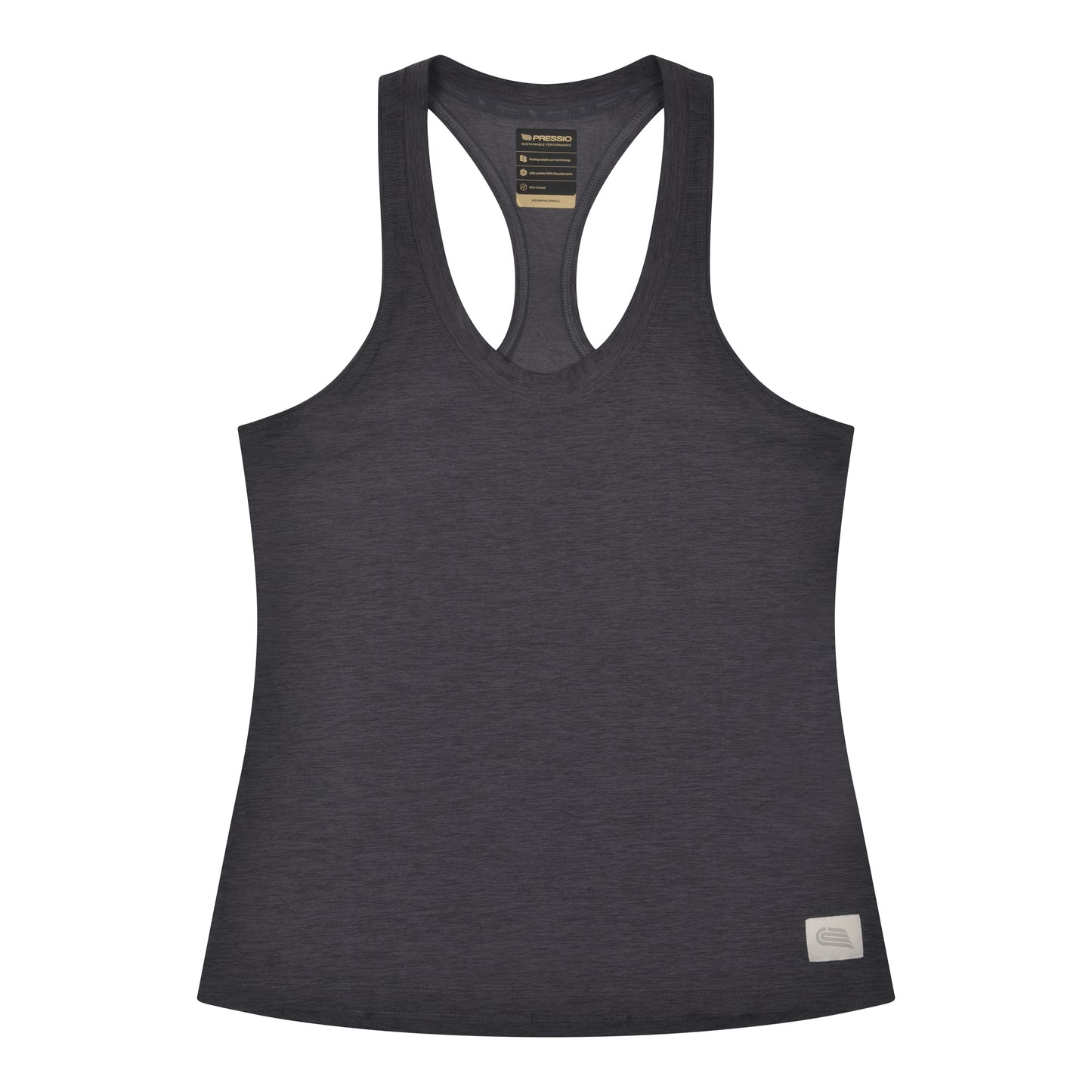 Pressio Recon Singlet - Dame - Mørkegrå