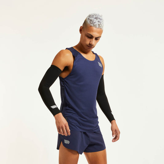 PRESSIO Ārahi Singlet - Herre - Marineblå