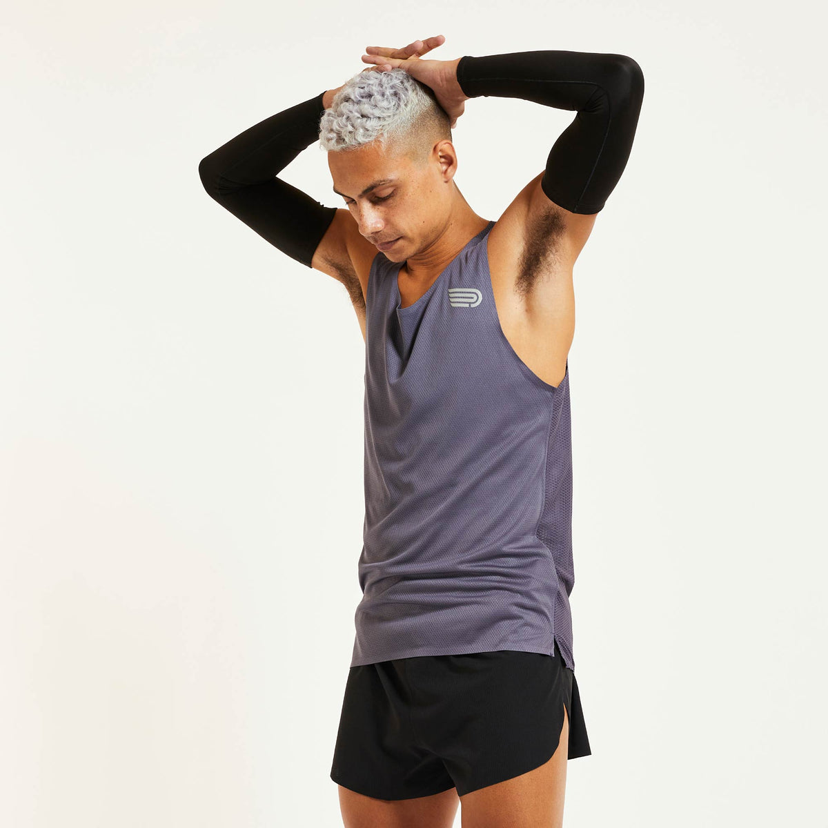 PRESSIO Ārahi Singlet - Mørke grå